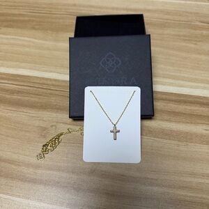 Kendra Scott Gold Cross Necklace